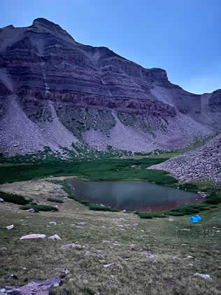 High Camp for Kings Pk